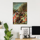 Der Eintritt Christi in Jerusalem Poster (Heimbüro)