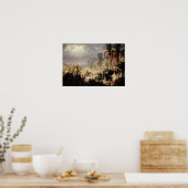 Der Eintritt Christi in Jerusalem Poster (Küche)