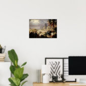 Der Eintritt Christi in Jerusalem Poster (Heimbüro)