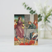 Der Eintritt Christi in Jerusalem Postkarte (Stehend Vorderseite)