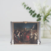 Der Eintritt der Johanna in Orleans Postkarte (Stehend Vorderseite)