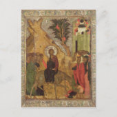 Der Eintritt in Jerusalem, Moskauer Schule Postkarte (Vorderseite)