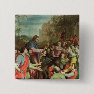 Der Eintritt von Christus in Jerusalem Button