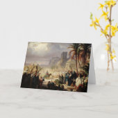 Der Eintritt von Christus in Jerusalem Karte (Gelbe Blume)