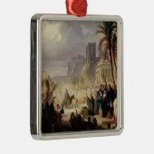 Der Eintritt von Christus in Jerusalem Ornament Aus Metall (Rechts)
