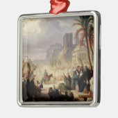Der Eintritt von Christus in Jerusalem Ornament Aus Metall (Links)