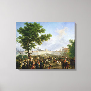 Der Eintritt von Napoleon Bonaparte Leinwanddruck
