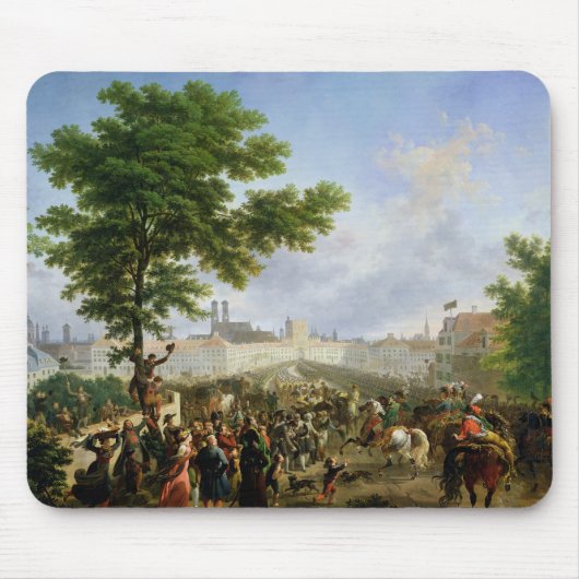 Der Eintritt von Napoleon Bonaparte Mousepad (Vorne)
