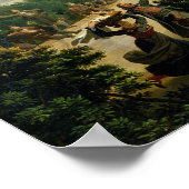 Der Eintritt von Napoleon Bonaparte Poster (Ecke)