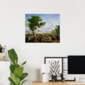 Der Eintritt von Napoleon Bonaparte Poster (Heimbüro)