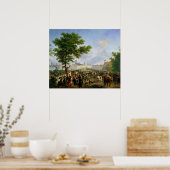 Der Eintritt von Napoleon Bonaparte Poster (Küche)