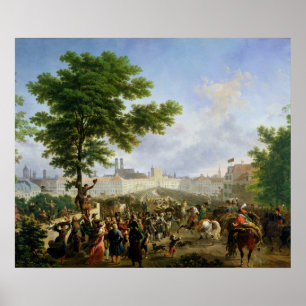 Der Eintritt von Napoleon Bonaparte Poster