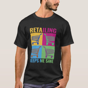 Der Einzelhandel Behalte Me Sane farbenfrohe Cashi T-Shirt