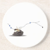 Der einzigartige, elegante Strand an der Küste Getränkeuntersetzer (Vorne)