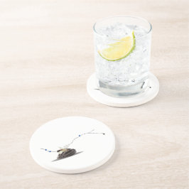 Der einzigartige, elegante Strand an der Küste Getränkeuntersetzer