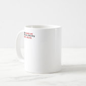 Der einzige Einwanderer, der unser Land zerstört, Kaffeetasse (Vorderseite Links)