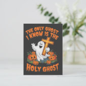 Der einzige Geist, den ich kenne, ist das Heilige Einladungspostkarte (Stehend Vorderseite)