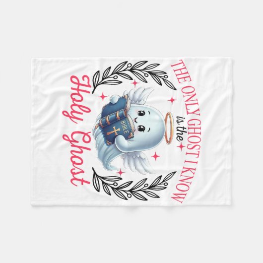 Der einzige Geist, den ich kenne, ist der Heilige  Fleecedecke (Vorderseite (Horizontal))