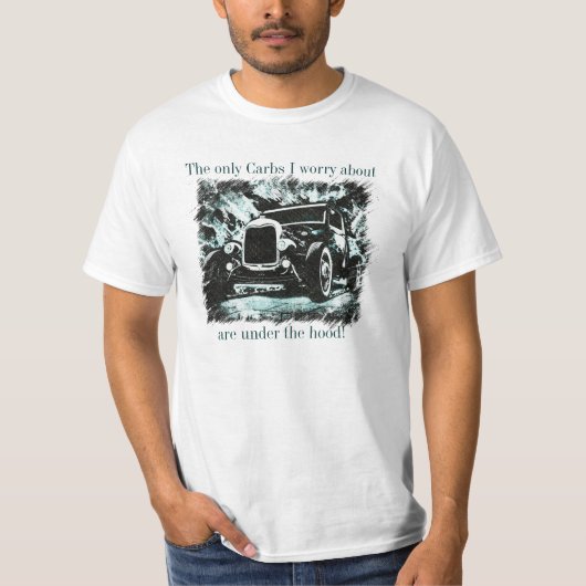 Der einzige Kohlenstoff, den ich mir Sorgen mache T-Shirt (Vorderseite)