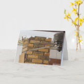 "Der einzige Lüfter" Danksagkarte Karte (Gelbe Blume)