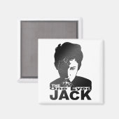 Der einzige Mit Augen Jack Magnet (Vorderseite/Rückseite)