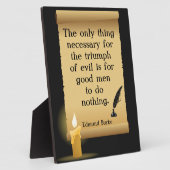 Der einzige notwendige Triumph des Bösen Fotoplatte (Seite)