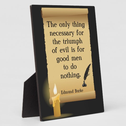 Der einzige notwendige Triumph des Bösen Fotoplatte (Seite)