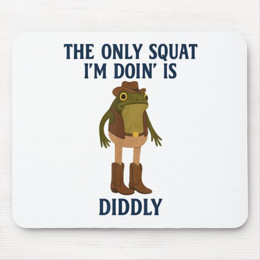 Der einzige Platz, den ich tue, ist ein dreckiger, Mousepad (Vorne)