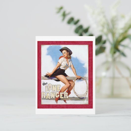 Der einzige Ranger Postkarte (Stehend Vorderseite)