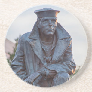 Der einzige Seemann Sandstein Untersetzer