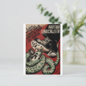 Der einzige Slogan des_Propaganda Poster Postkarte (Stehend Vorderseite)