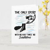 Der einzige Sport ohne Halbzeit - der Baden Karte (Gelbe Blume)