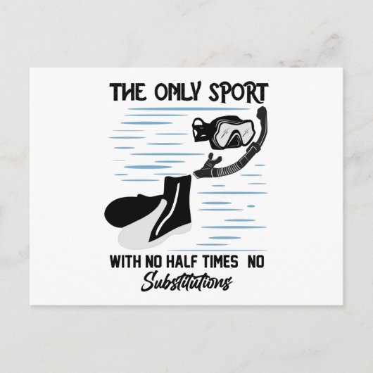 Der einzige Sport ohne Halbzeit - der Baden Postkarte (Vorderseite)