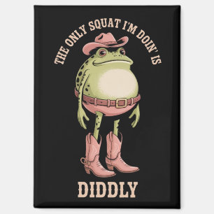 Der einzige Squat, den ich mache, ist der lustige Magnet