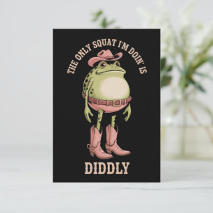 Der einzige Squat, den ich mache, ist lächerlich l Einladung