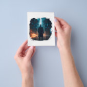 Der einzige Überlebende in einer postapokalyptisch Flyer (Gruppe)