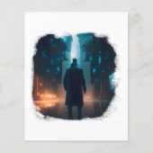 Der einzige Überlebende in einer postapokalyptisch Flyer (Vorne)