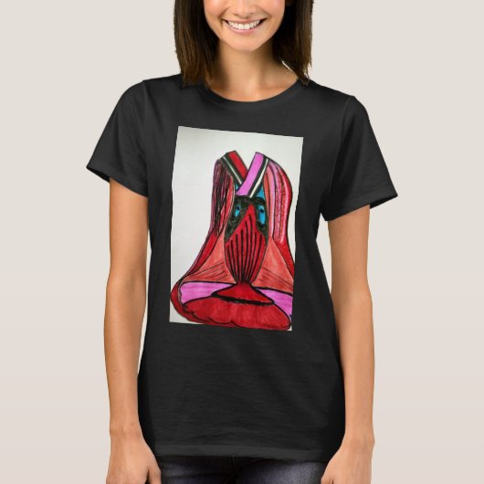 Der einzige und einzige Mode-Chiffon-Vase-T - Shir T-Shirt (Vorderseite)