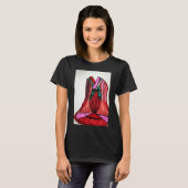 Der einzige und einzige Mode-Chiffon-Vase-T - Shir T-Shirt (Vorne ganz)
