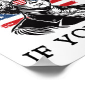 Der einzige Verrat, wenn man George Washington 4. Poster (Ecke)