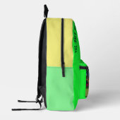 Der einzige Weg... Bedruckter Rucksack (Links)