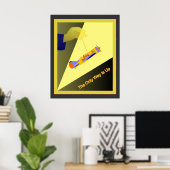 Der einzige Weg ist da Poster (Heimbüro)