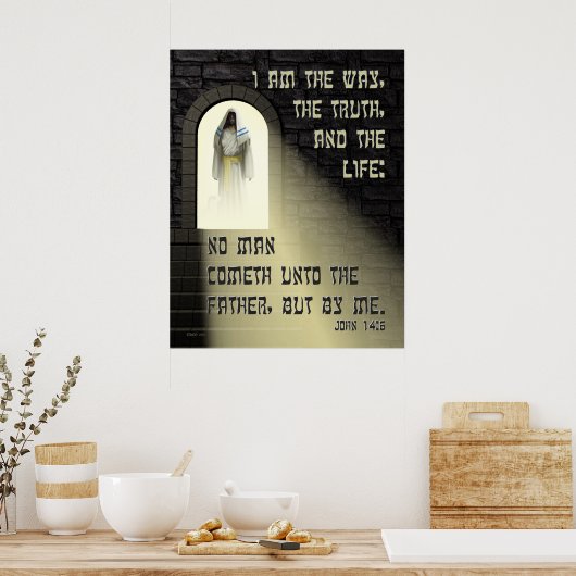 Der einzige Weg Poster (Küche)