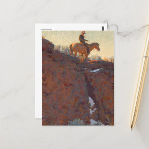 Der einzige Weg von Maynard Dixon Postkarte