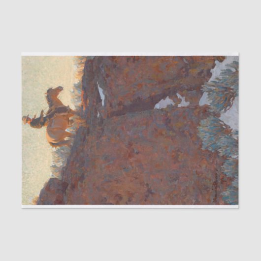Der einzige Weg von Maynard Dixon Seidenpapier (Vorderseite)