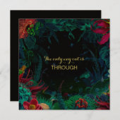 DER EINZIGE WEG ZUM AUSTRITT IST ÜBER DIE Angebots (Vorne/Hinten)