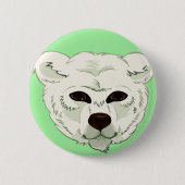Der Eisbär // Button Pin (Vorderseite)