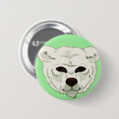 Der Eisbär // Button Pin (Vorne & Hinten)