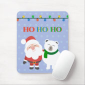 Der Eisbär des Weihnachtsmanns niedlich wie Weihna Mousepad (Mit Mouse)