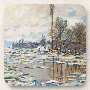 Der Eisbruch von Claude Monet Getränkeuntersetzer